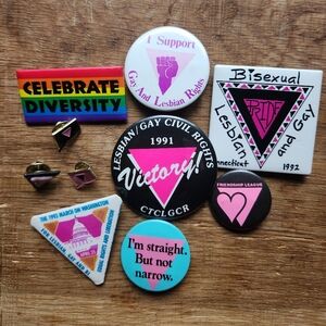 LGBTQ+ Pride Pin Collection